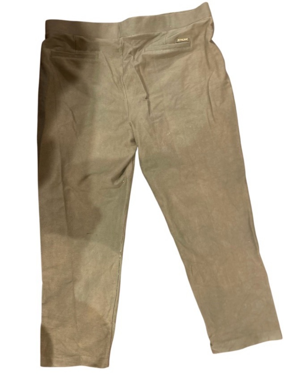 MICHAEL Michael Kors Olive-Tan Stretch Chinos